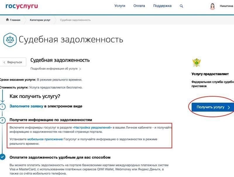 Как проверить свои неоплаченные обязательства в Калуге менее чем за 30 секунд