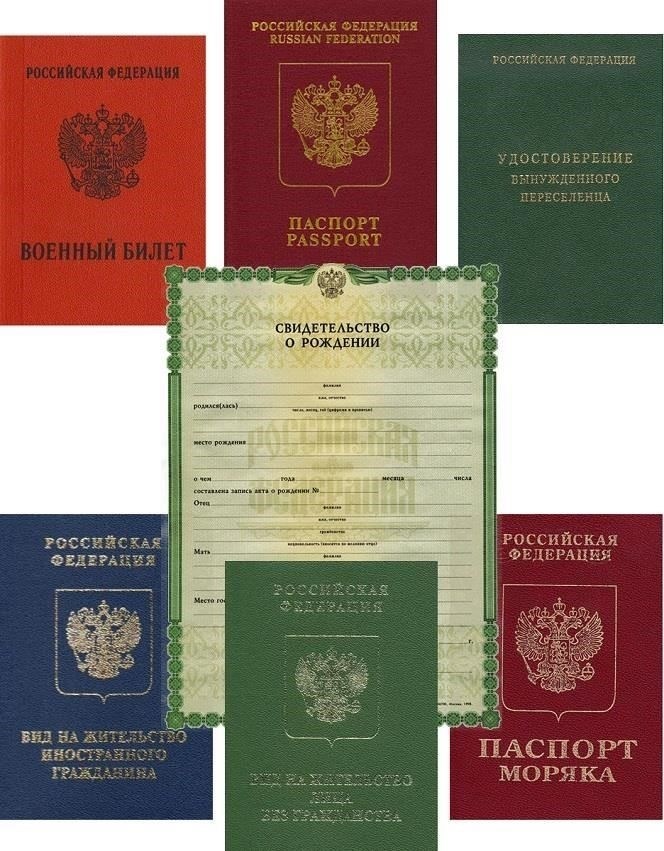 Паспорт или другой документ, удостоверяющий личность