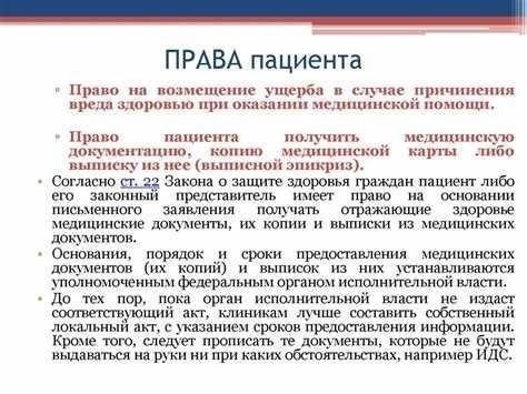 Понимание своих прав как пациента в спорах о медицинском обслуживании