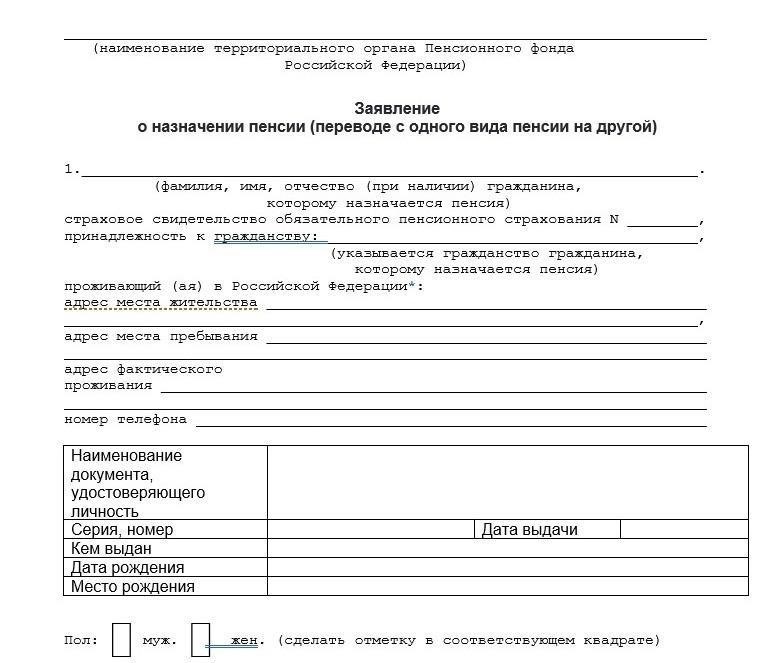 Пошаговое руководство по написанию письма в Пенсионный фонд для корректировки пенсии