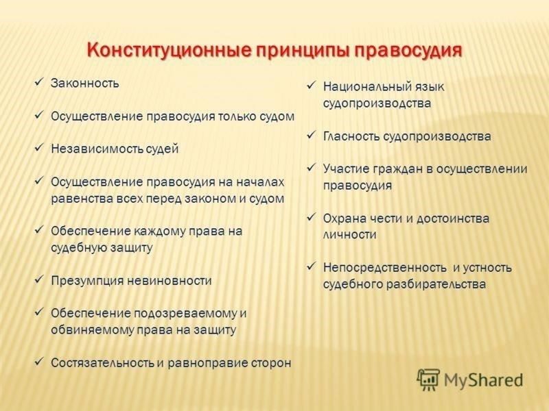 Процедуры соблюдения принципа непосредственности в судебных спорах